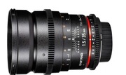 Obiektyw Samyang 35 mm T1.5 AS UMC VDSRL ver. Cine Sony E mini usterka