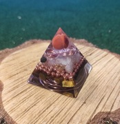 ORGONIT OBFITOŚĆ Tygrysie oko + Kwarc rutylowy