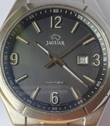 Zegarek Jaguar J668/4 Swiss made date just stal szlachetna szafir 44mm