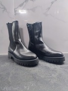 Botki Tamaris Skórzane 