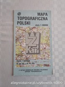 mapa topograficzna polski 1:200000 N-34-VII i N-34-VIII | puck i gdańsk