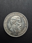 2 marki 1888 Niemcy, Prusy -Ag900