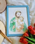 Obraz św. Józefa z Dzieciątkiem Jezus