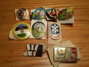 Wpinka Przypinka 9 szt PRL lata 70-te i 80-te NIEUŻYWANE ! Zest.5 PKP PTTK 