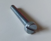 Śruba m6 x 40 śrubokręt płaski, weteran.