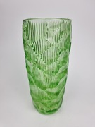 Wazon okulus Ząbkowice szkło Vintage PRL 