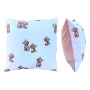 Poszewka 40x40 cm Misie Niedźwiadki Las - Bawełna