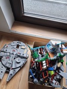 Mix 16 zestawów Lego + Sokol Milenium