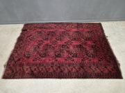 Piękny wełniany, afgan, ręcznie tkany dywan 156 x 205 cm