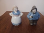 Porcelanowa figurka Rybak i jego zona