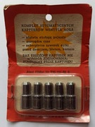 Komplet automatycznych kapturków wentyla koła kapturek 5 sztuk Vintage