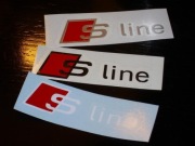 Naklejki S line Sline - Audi A1 A2 A3 a4 a5 a6 a7