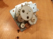 UNITRA ZRK magnetofon zespół napędowy sprzęgło zębatka tryb