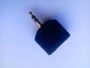 Adapter Rozdzielacz sygnału wtyk MiniJack 3,5mm (M) - 2x gniazdo MiniJack 