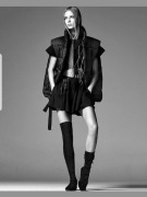 ZARA skórzane sznurowane baleriny ze skarpetą