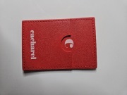 Samoprzylepny uchwyt na kartę firmy Cacharel 