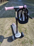 Mało używana hulajnoga CARIBOO LED, kask gratis