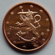 FINLANDIA  2017 1 CENT UNC !!!!!!!!!!