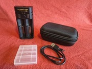 Ładowarka DLG CBC-D2 AA/AAA 18500 21700