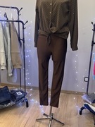 Leginsy czekolada i czarne