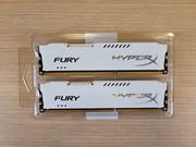 Kingston HyperX Fury DDR3 2x4GB 1866MHz CL10 HX318C10FW/4 biała