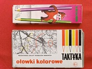 Kredki wojskowe TAKTYKA oryginalny zestaw