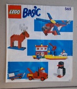 LEGO INSTRUKCJA 565 BASIC rok 1990                