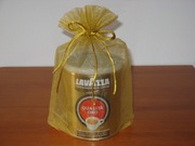 Woreczki z organzy 20x30 cm duże torebki świąteczne żółte złote