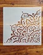 Szablon Mandala -wzór 60x60cm szablon 30x30cm, malarski tynk ozdobny, DIY