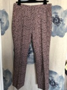 DOROTHEE SCHUMACHER SPODNIE WE WZÓR R.44