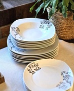 Talerze 18 el na 6 osób 