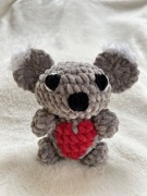 Pluszak zabawka figurka Koala z sercem