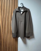 Bluza z kołnierzykiem z wiskozą 4XL Plus Size 