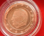 W-A-B1  Belgia 1 Cent 2000