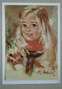 Dziewczynka - Ania .Mal. M.Adamczyk 
