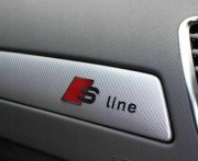 Naklejka emblemat audi sline rs quattro