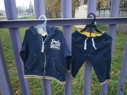 Granatowe dresy rozmiar 68-74 cm / 6-9 mies