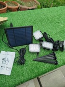 Okazja Profesjonalne Oświetlenie zewnętrzne LED Solar ogród taras RGB