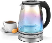 Czajnik elektryczny szklany LED Progress 2200W opalizujący USZKODZONY