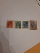 4 znaczki - cesarstwo austriackie 