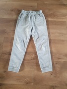 Grube szare spodnie dresowe GAP 10/11lat