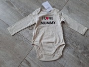 Body niemowlęce I love Mummy - rozm 74
