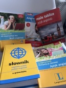 Słowniki, książki, podręczniki do nauki języka angielskiego - zestaw