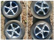 FELGI ALUMINIOWE KOŁA LATO 15 VW POLO SKODA FABIA GOLF 4 SEAT IBIZA KPL.