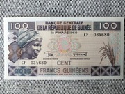 Gwinea 100 franków 2015 UNC P-47a