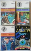 4x FUNDACJA Isaac Asimov ZESTAW KSIĄŻEK Imperium, Druga, Preludium fundacji