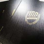 Okładka Teczka Twarda, złocenie na Dyplom 10 szt.