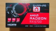 Karta graficzna Radeon Sapphire OC RX 6700 10GB
