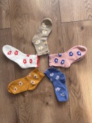 5 par skarpetek dla dziewczynki 6-8 lat