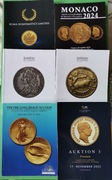 KATALOG AUKCJA-MONACO,HARMERS,ROMA,UNIWERSUM,GOLDEBERG